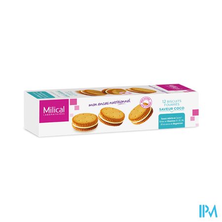 MILICAL BISCUIT FOURRE COCO 12