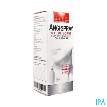 ANGISPRAY MAL/GORGE COLLUTOIRE 40G