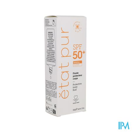 Etat Pur Fluide Mineral Protecteur Corps Spf 50+ 100ml