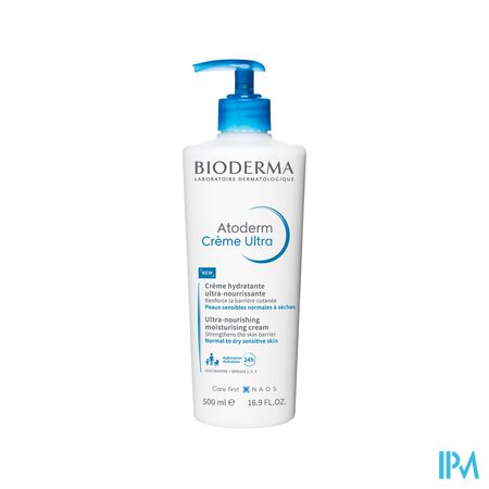 Bioderma Atoderm Creme Nourrissante 500ml