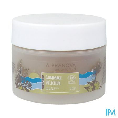 Alphanova Organic Sun Gommage Delicieux Parfum Monoi Bio 200ml