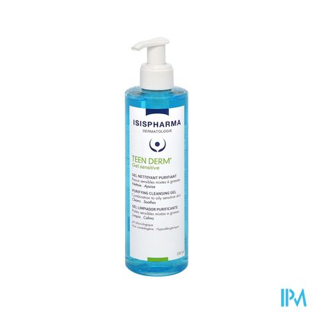 TEEN DERM GEL SENSITIVE NETT 250ML