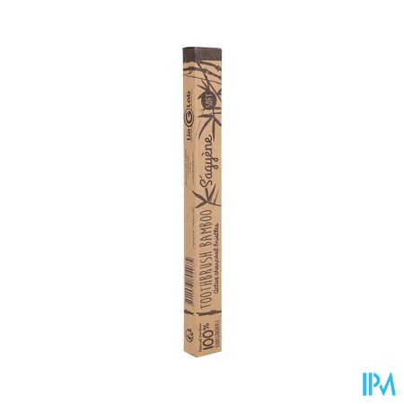 Sagyene Brosse A Dents Bambou Poils Charbon Actif