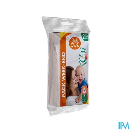 BABY CHARM COUCHE MINI3-6KG PACK5