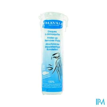 Mavala Coton Demaquiller Disque Sachet 80