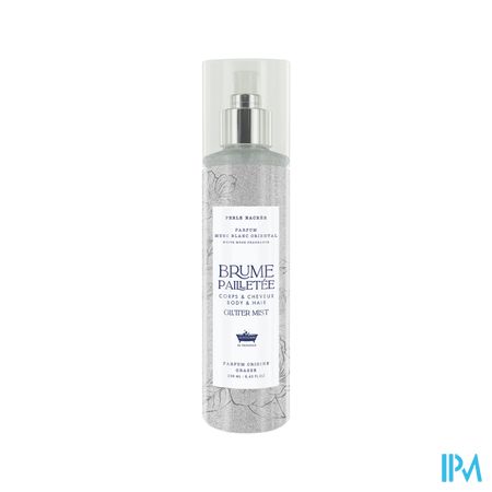 Les Petits Bains De Provence Brume Pailletee Perle Nacree Musc Blanc 250ml