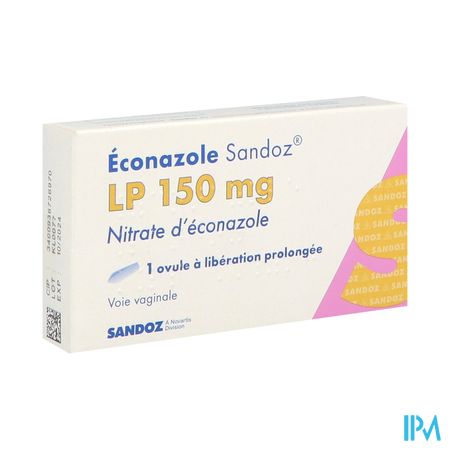 ECONAZOLE LP 150MG SANDOZ OVULE 1