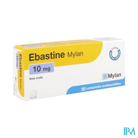 Ebastine Viatris 10mg Comprime Orodispersible Plaquette Alu 30 — Pharmacie Européenne 24/24 by Nexum