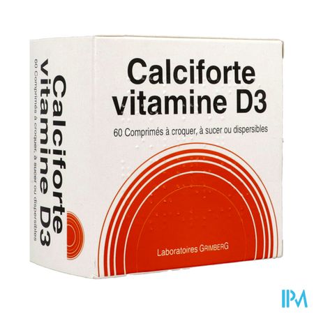 CALCIFORTE D3 500MG/400UI CPR 60