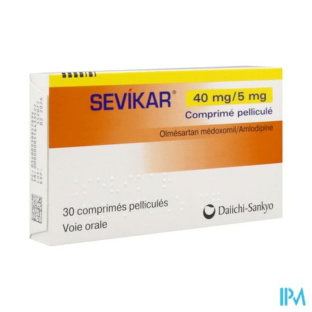 Sevikar 40mg/ 5mg Comprime 30