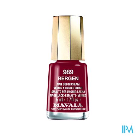 MAVALA VERNIS ONGL BERGEN 989