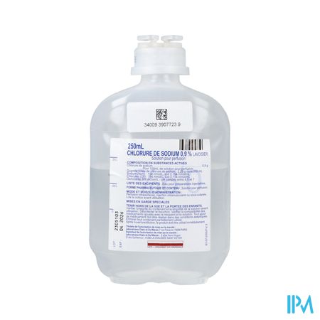 Lavoisier Sodium Chlorure 0.9% So Inj F Pol 250ml