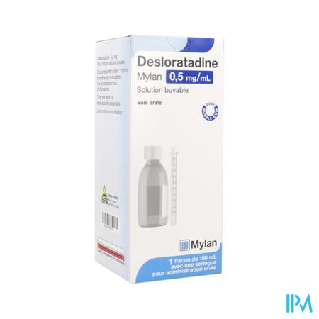 Desloratadine Viatris 0mg5/ml Solution Buvable 150ml — Pharmacie Européenne 24/24 by Nexum