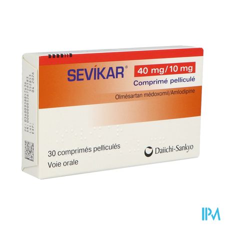 Sevikar 40mg/10mg Comprime 30