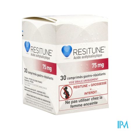 RESITUNE 75MG CPR FL 30