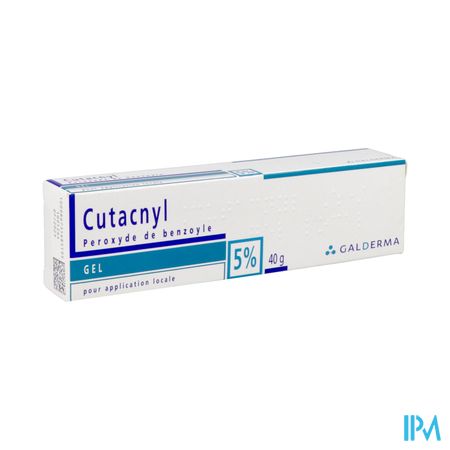 Cutacnyl 5% Gel Pour Application Locale 40g — Pharmacie Européenne 24/24 by Nexum