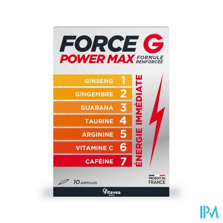 FORCE G POWER MAX 10ML AMP10