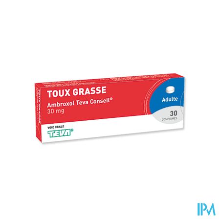 Ambroxol Teva Conseil 30mg Comprime 30
