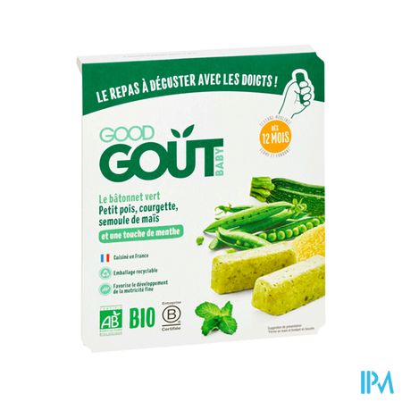 Good Gout Baby Le Batonnet Vert Bio 120g