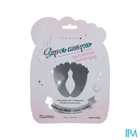 INUWET MASQ TISSU PIED HYDRATANT