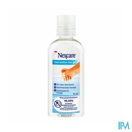 3m Nexcare Gel Mains Antiseptique 1 Flacon De 75ml