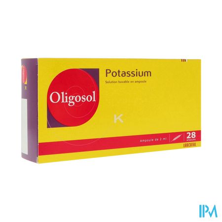 Oligosol Potassium Solution Buvable Ampoule 2ml 28