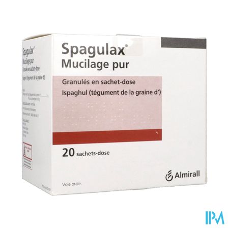 SPAGULAX MUCILAGE PUR SACHET 20