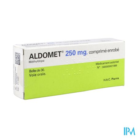 Aldomet 250mg Comprime 30 — Pharmacie Européenne 24/24 by Nexum
