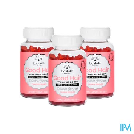 LASHILE.B GOOD HAIR AV/S GUMM 60X3