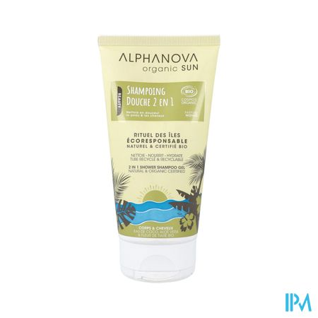 ALPHANOVA SUN SH DCH 2EN1 150ML