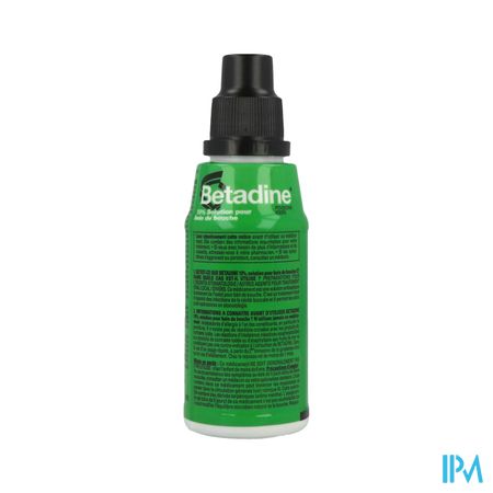BETADINE 10% S B BOUCHE FL/125ML