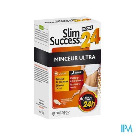 Nutreov Slim Success Boost24 Gelule 30 Jour + Comprime 60 Nuit