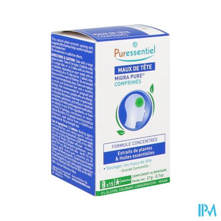 Puressentiel Comprime Migra Pure 15