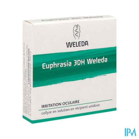 Weleda Euphrasia D3 Collyre Unidose 0ml4 X10