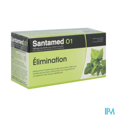 Santane O1 Tisane Cure Amaigrissante Infusette 24