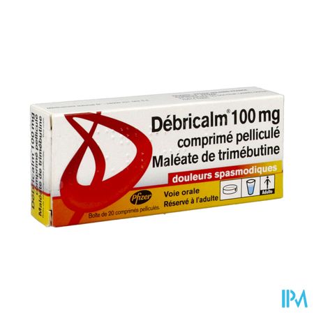 DEBRICALM 100MG CPR 20