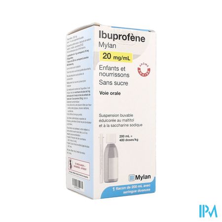IBUPROFENE 20MG/ML VTS S/S 200ML