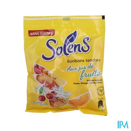 Solens Bonbons Tendres Aux Jus De Fruits 100g