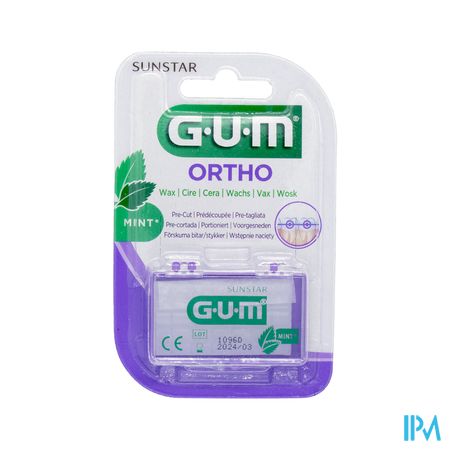 GUM ORTHOCIRE TRANS MENTHE 724