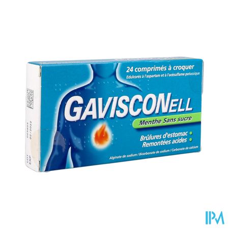 GAVISCONELL MENTHE CPR CROQ S/S 24