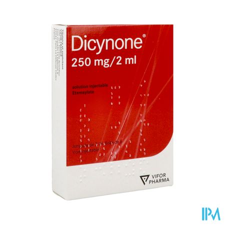 DICYNONE 250MG/2ML AMP INJ 6