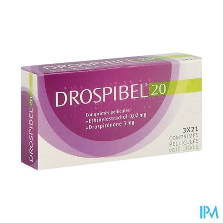 Drospibel 20mcg/3mg Comprime 21 X3