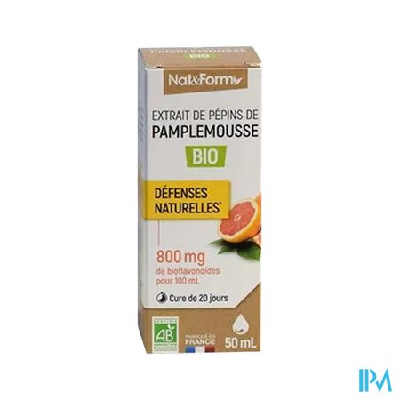 NAT&FORM BIO EXT PAMPLEM800MG 50ML