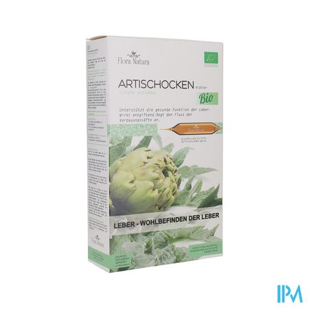 Flora Natura Artichaut Bio Ampoule 15ml 20
