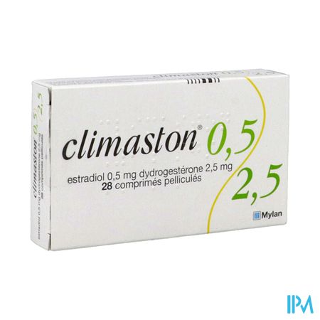Climaston 0mg5/2mg5 Comprime 28