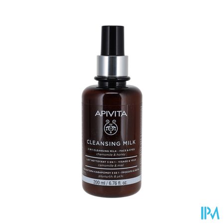 Apivita Lait Nettoyant 3en1 200ml
