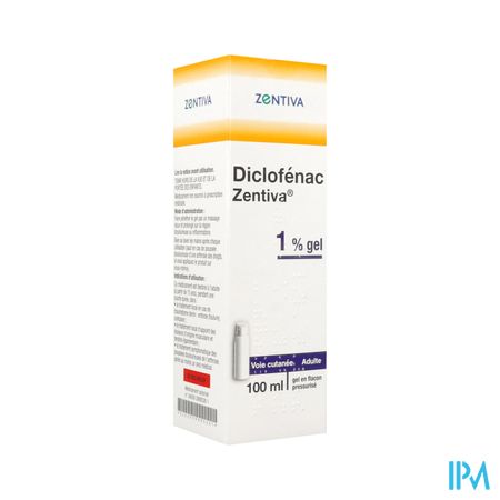 DICLOFENAC 1% ZTV GEL FL PR 100ML