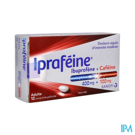 Iprafeine 400mg/100mg Comprime 12