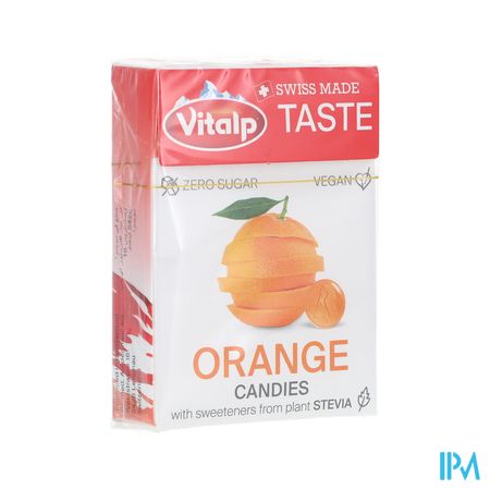 Vitalp Bonbons Sans Sucre Orange 25g