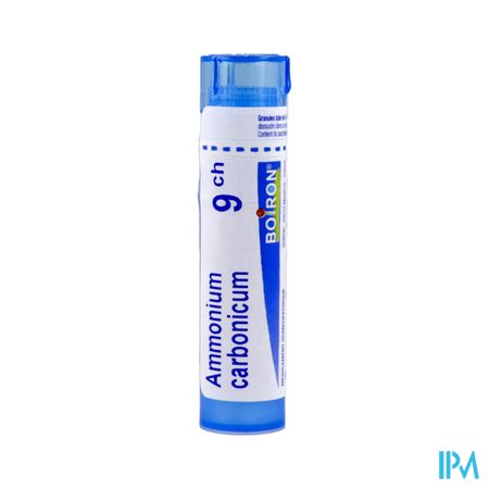 Boiron Ammonium Carbon. 9ch Granules 4g